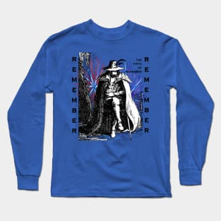 Remember Remember The Fifth Of November Illustration Long Sleeve T-Shirt